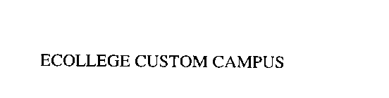 ECOLLEGE CUSTOM CAMPUS