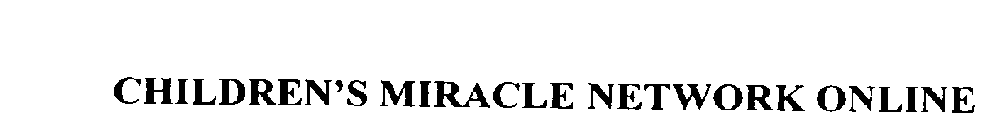 CHILDREN'S MIRACLE NETWORK ONLINE