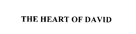 THE HEART OF DAVID