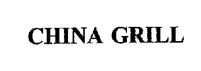 CHINA GRILL
