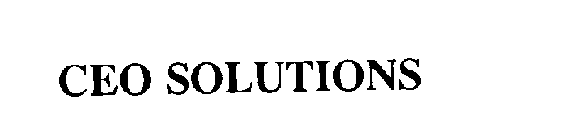 CEO SOLUTIONS