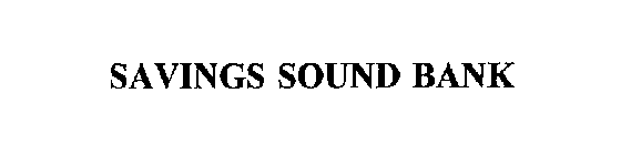 SAVINGS SOUND BANK