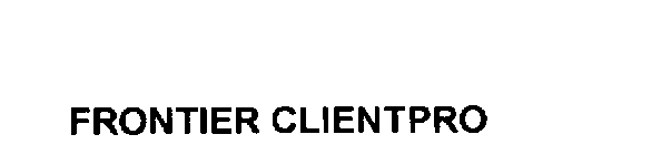 FRONTLER CLIENTPRO