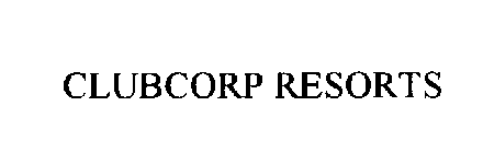 CLUBCORP RESORTS