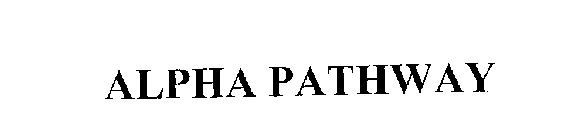 ALPHA PATHWAY