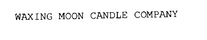 WAXING MOON CANDLE COMPANY