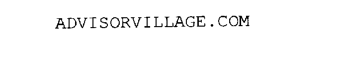 ADVISORVILLAGE.COM