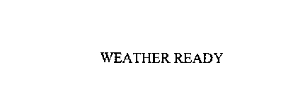 WEATHER READY