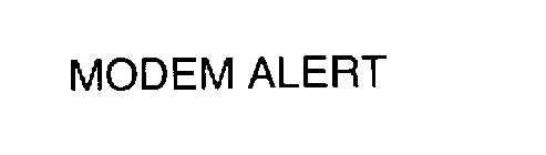 MODEM ALERT