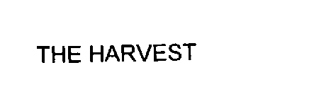 THE HARVEST