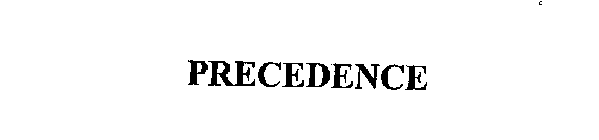 PRECEDENCE