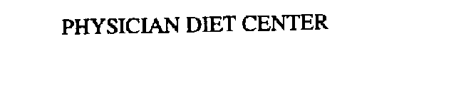 PHYSICIAN DIET CENTER