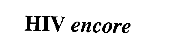 HIV ENCORE
