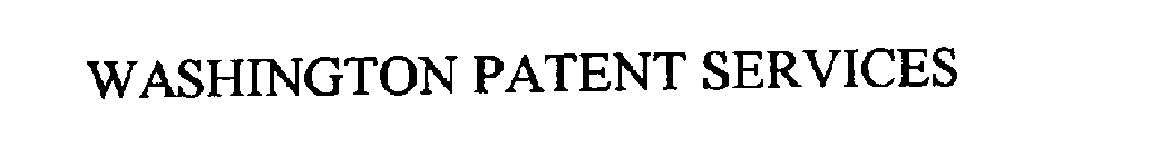 WASHINGTON PATENT SERVICES