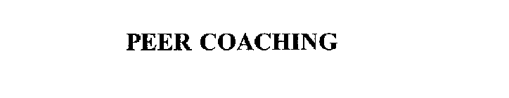 PEER COACHING