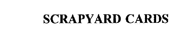 SCRAPYARD CARDS