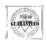 GUARANTEED COMPREHENSIVE PRE-NEED PROGRAM HILLSIDE GUARANTEED