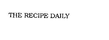 THE RECIPE DAILY