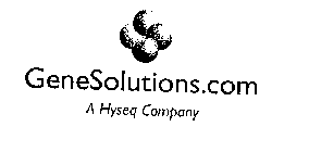 GENESOLUTIONS.COM A HYSEQ COMPANY