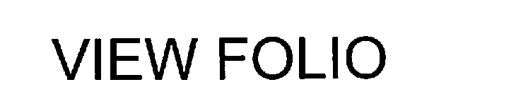 VIEW FOLIO