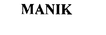 MANIK