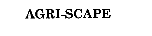 AGRI-SCAPE