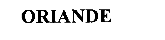 ORIANDE