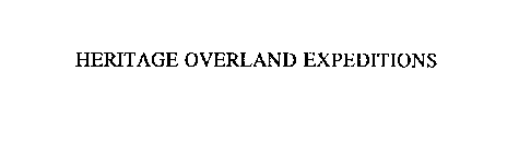 HERITAGE OVERLAND EXPEDITIONS