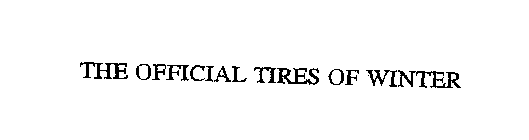 THE OFFICIAL TIRES OF WINTER