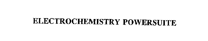 ELECTROCHEMISTRY POWERSUITE