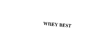 WHEY BEST