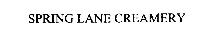SPRING LANE CREAMERY