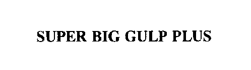 SUPER BIG GULP PLUS