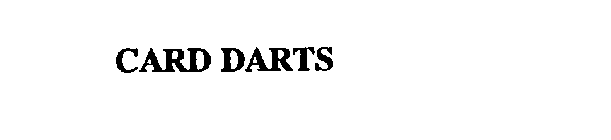 CARD DARTS