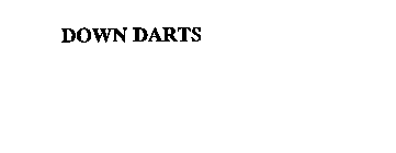 DOWN DARTS