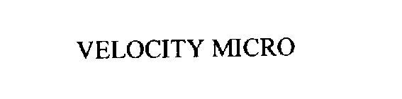 VELOCITY MICRO