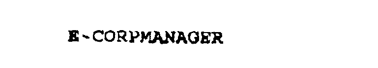 E-CORPMANAGER