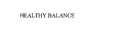 HEALTHY BALANCE