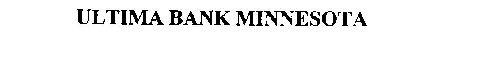 ULTIMA BANK MINNESOTA