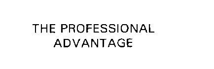 THE PROFESSIONAL ADVANTAGE