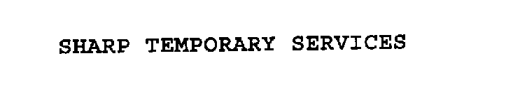 SHARP TEMPORARY SERVICES