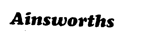 AINSWORTHS