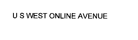 U S WEST ONLINE AVENUE