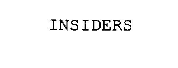 INSIDERS