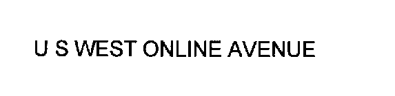 U S WEST ONLINE AVENUE