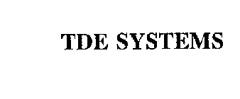 TDE SYSTEMS