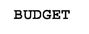 BUDGET