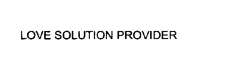 LOVE SOLUTION PROVIDER