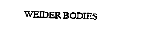 WEIDER BODIES