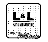 L & L HAWAIIAN BARBECUE SINCE 1999 CALIFORNIA